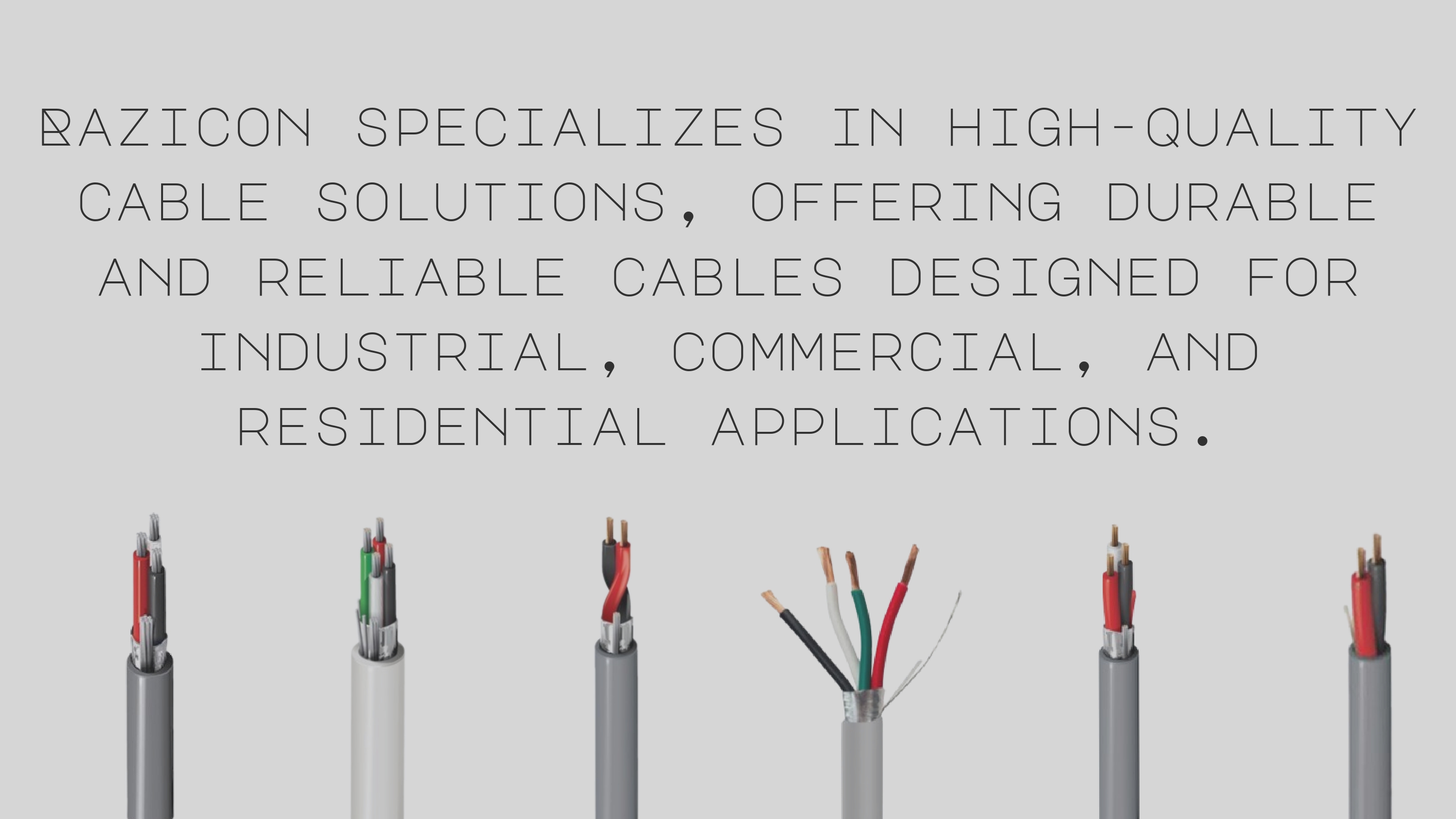 Fire Alarm & Instrumentation Cables