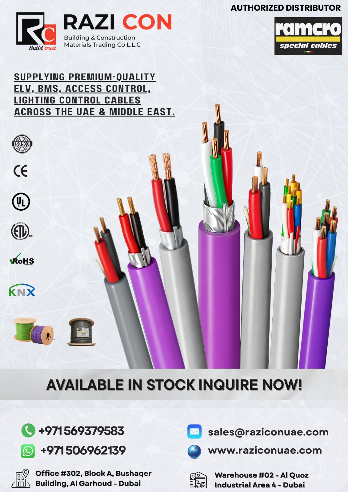 BMS Cables | Multi-Conductor Control & Communication Cabling for Smart Buildings