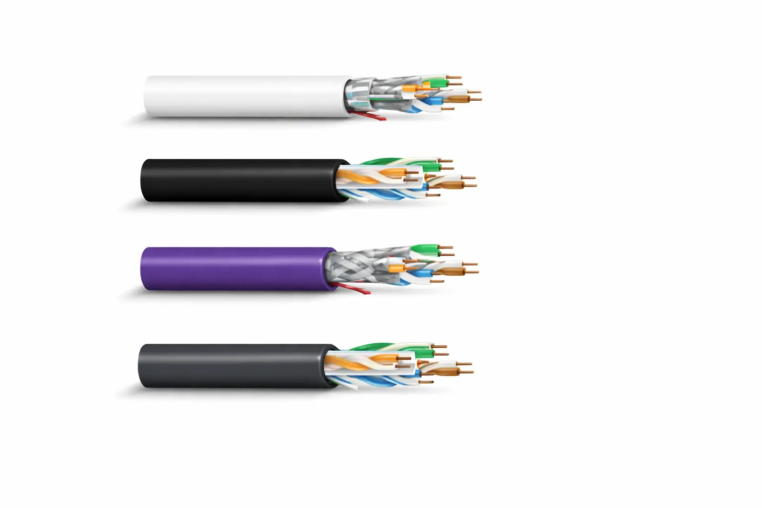 Ethernet Cables (UTP / FTP / STP)
