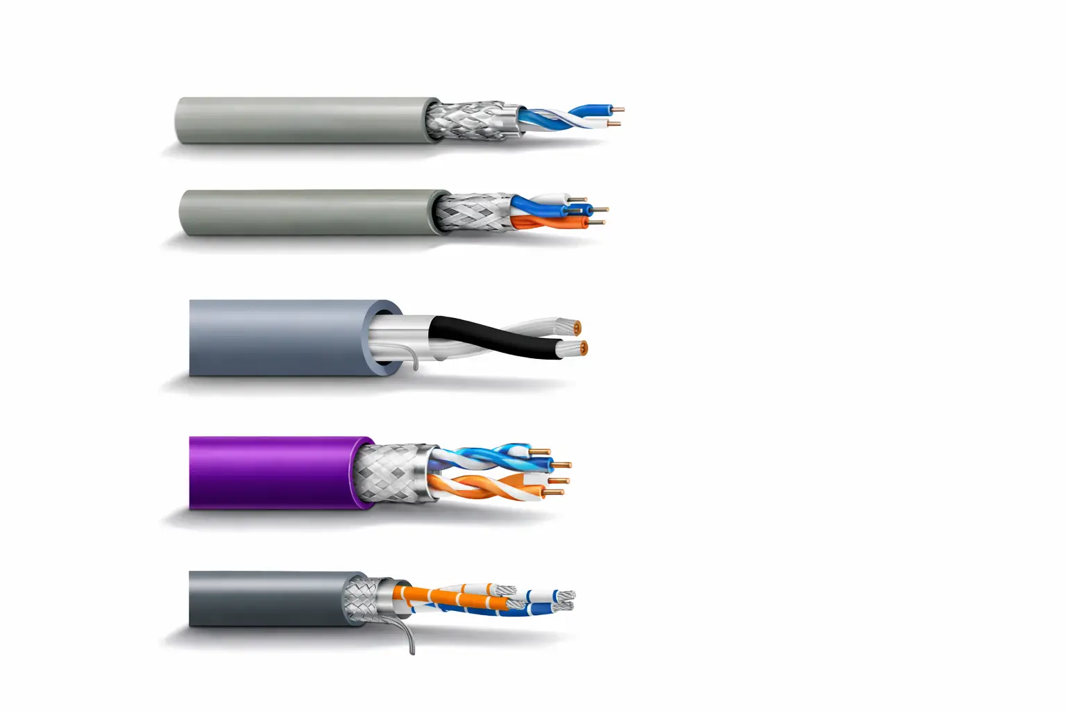 Shielded Communication Cables